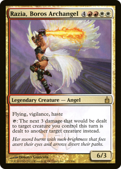 Razia, Boros Archangel #223 (MP) Ravnica City of Guilds RAV Magic MTG - Image 1