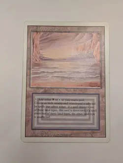 Magic: The Gathering Underground Sea Revised Edition Land Rare Rob Alexander - Image 1