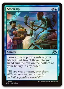 Stock Up #67 (Foil) (NM) Aetherdrift DFT Magic MTG - Image 1