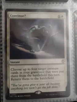 ContinueU - R 0007 - TMC Teenage Mutant Ninja Turtles - MTG NM/M - Fresh Pull - Image 1