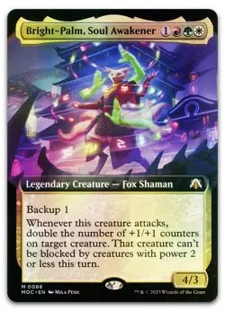 Bright-Palm, Soul Awakener (Extended Art) #88 (Foil) NM March of the Machine - Image 1
