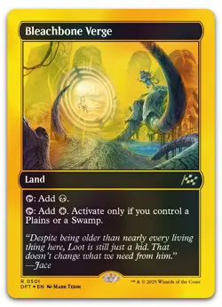 Bleachbone Verge (First-Place Foil) #501 (NM) Aetherdrift DFT Magic MTG - Image 1