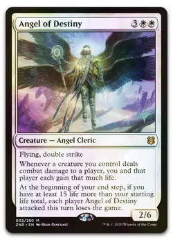 Angel of Destiny #2 (Foil) (NM) Zendikar Rising PPZNR Magic MTG - Image 1