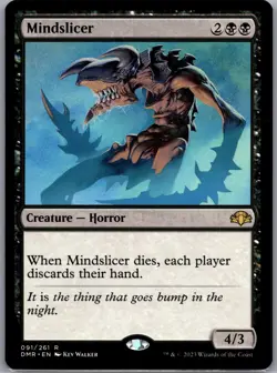 Mindslicer R Dominaria Remastered 91 NM Normal - Image 1