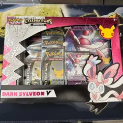 Pokemon TCG Dark Sylveon V Celebrations Collection Box New & Sealed - Image 1