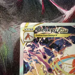 Deoxys VSTAR Pokemon Crown Zenith: Galarian Gallery GG46/GG70 Ultra Rare NM - Image 2