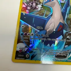 Pokemon TCG Latios XY79 XY Black Star Promo Full Art Ultra Rare Holo Heavy Play - Image 5