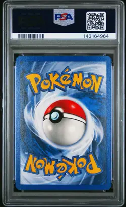 Entei Pokemon TCG Wizards Black Star Promos 34 Holo SWIRL PSA Slab - Image 4