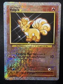 Pokemon TCG Vulpix Legendary Collection 98/110 Reverse Holo Rare 2002 - Image 1