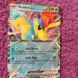 Pokemon Keldeo EX 030/086 Sv: White Flare Full Art Double Rare Holo 210 HP - Image 2