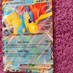 Pokemon Keldeo EX 030/086 Sv: White Flare Full Art Double Rare Holo 210 HP - Image 3