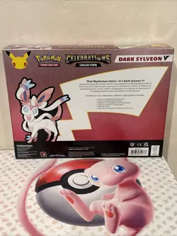 NEW-Pokemon Celebrations Dark Sylveon V Collection Box- SEALED- Evolving Skies - Image 3