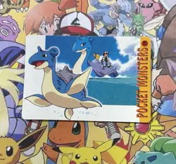 Pokemon Charizard Vintage Pocket Monsters Vending HOLO Prism Sticker 99 Nintendo - Image 5