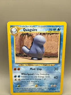 2001 Pokemon Neo Revelation - Quagsire No. 48/64 Yuka Morii MP - Image 1