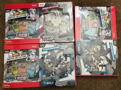 Pokemon Black Bolt & White Flare Binder Unova Poster Collection Bundle Lot Of 3 - Image 1