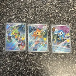 Pokemon 2026 First Partners Illustration Collection Promo Set Sinnoh 040 041 042 - Image 1