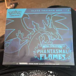 Pokemon Mega Phantasm Flames Elite Trainer Box-ETB New Factory Sealed - Image 1