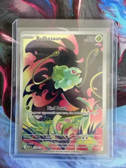 Pokemon Bulbasaur 133/132 Illustration Rare Mega Evolution Pack Fresh - Image 1