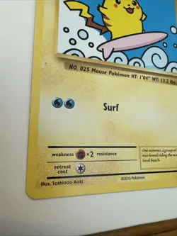 Surfing Pikachu 111/108 XY - Evolutions Pokemon TCG LP - Image 2