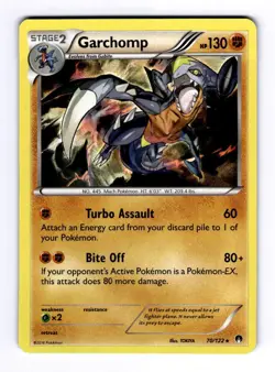 Garchomp XY - BREAKpoint #70 (2016) Holo NM Pokemon - Image 1