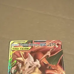 Pokemon Charizard & Braixen GX TAG TEAM Ultra Rare Holo Cosmic Eclipse 22/236 - Image 2