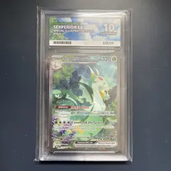 Serperior EX 164/086 - Special Illustration Rare - Black Bolt - Pokemon ACE 10 - Image 1