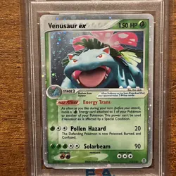 2004 Pokemon EX Fire Red Leaf Green Venusaur Ex Holo #112 PSA 9 - Image 4