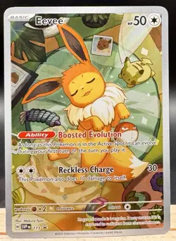 Eevee 173 Prismatic Evolutions ETB Promo Pokemon TCG NM - Image 1
