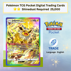 Pokemon TCG Pocket - Jolteon EX Rainbow Rare 2 Star - Image 1