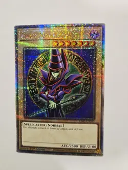 Yu-Gi-Oh! Dark Magician Quarter Century Secret Rare 1st Edition RA03-EN080 - Image 1