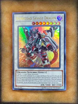 Yugioh Borreload Savage Dragon SAST-EN037 Ultra Rare NM - Image 1