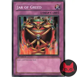 Yugioh Jar of Greed YSD-EN036 Common 1st Edition NM - Image 1