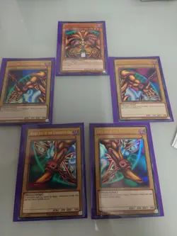 Yu-Gi-Oh Exodia the Forbidden One 1st Edition Complete Set YGLD-ENA17-21 - Image 1
