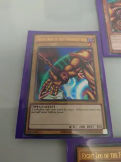 Yu-Gi-Oh Exodia the Forbidden One 1st Edition Complete Set YGLD-ENA17-21 - Image 3