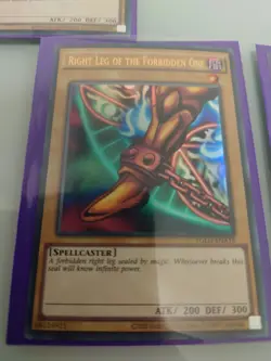 Yu-Gi-Oh Exodia the Forbidden One 1st Edition Complete Set YGLD-ENA17-21 - Image 4