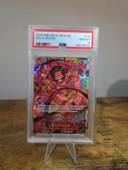 One Piece 2024 OP09 en Emperors of the New World Gol D. Roger SEC #118 PSA 10 - Image 1