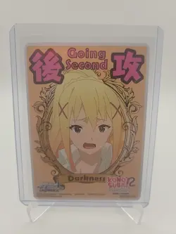 Weiss Schwarz Konosuba Darkness Going Second Promo English Anime Trading Card - Image 2