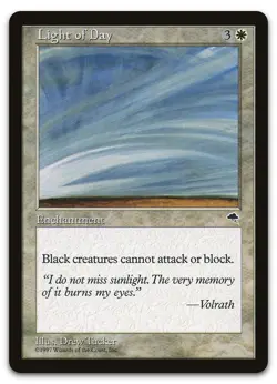Light of Day #27 (LP) Tempest TMP Magic MTG - Image 1