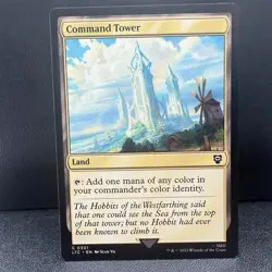 MTG Command Tower 0301 NM-Mint Commander: The Lord of the Rings: Tales of Mid - Image 2