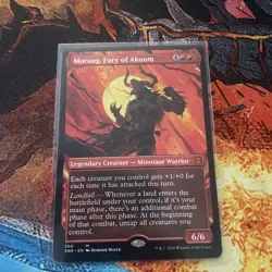 MTG Zendikar Rising Showcase MORAUG FURY OF AKOUM Showcase Rare 🔥 - Image 1
