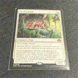 Magic: The Gathering Ocelot Pride 1/1 Mythic Cat Creature MH3 38 English 2024 - Image 1