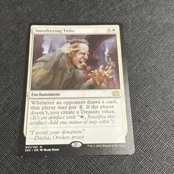 Magic Smothering Tithe Rare Enchantment Double Masters 2022 031/331 EN Mark Behm - Image 1
