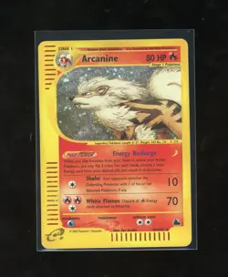 2003 Skyridge Arcanine Holo Foil Rare H2/H32 WOTC E-Reader Series Pokemon - Image 1