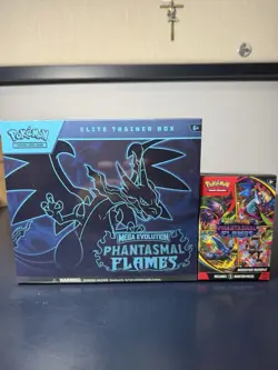 Pokemon TCG Phantasmal Flames ETB & Booster Bundle Sealed - Image 1