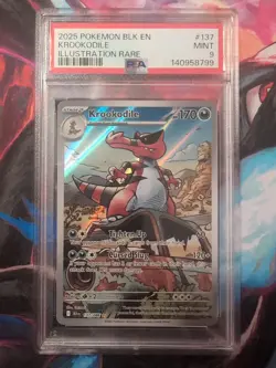 Pokemon TCG Krookodile Black Bolt 137/086 Mint Holo Rare - Image 1