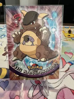 Kangaskhan #115 Pokemon 2000 Topps TV - Image 1
