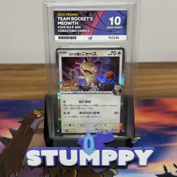 ACE 10 ROCKET'S MEOWTH 259/SV-P | Japanese Promo Graded Pokemon Card - Image 1