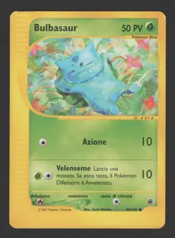 Bulbasaur Expedition 94/165 ITA – Carta Pokemon - Image 1
