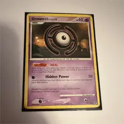 Pokemon Unown [H] Great Encounters Rare Basic 29/106 Regular 60HP Hidden Power - Image 1