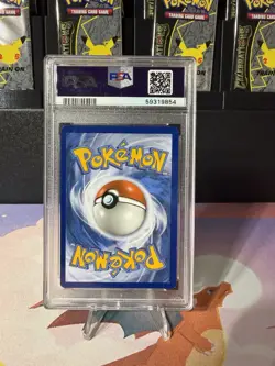 2019 Pokemon Promo Fall Chest Charizard Holo SM226 PSA 8 Swirl - Image 2